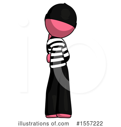 Royalty-Free (RF) Pink Design Mascot Clipart Illustration by Leo Blanchette - Stock Sample #1557222