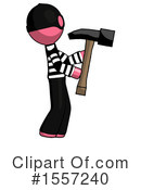 Pink Design Mascot Clipart #1557240 by Leo Blanchette