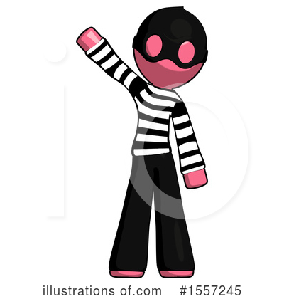 Royalty-Free (RF) Pink Design Mascot Clipart Illustration by Leo Blanchette - Stock Sample #1557245