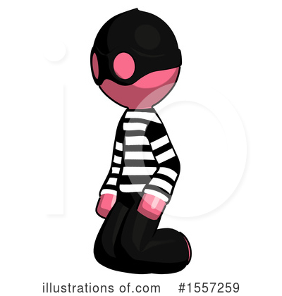 Royalty-Free (RF) Pink Design Mascot Clipart Illustration by Leo Blanchette - Stock Sample #1557259