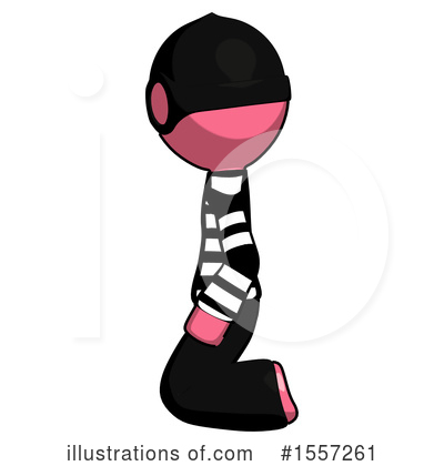 Royalty-Free (RF) Pink Design Mascot Clipart Illustration by Leo Blanchette - Stock Sample #1557261