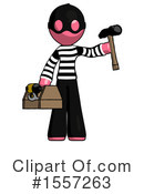 Pink Design Mascot Clipart #1557263 by Leo Blanchette