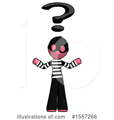Royalty-Free (RF) Pink Design Mascot Clipart Illustration by Leo Blanchette - Stock Sample #1557266