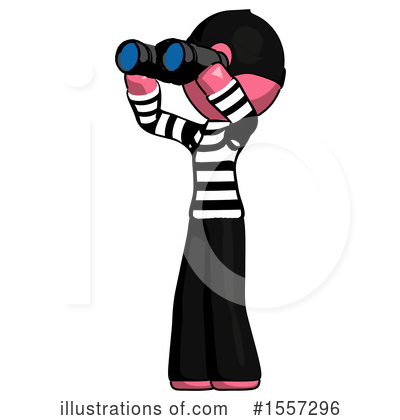 Royalty-Free (RF) Pink Design Mascot Clipart Illustration by Leo Blanchette - Stock Sample #1557296