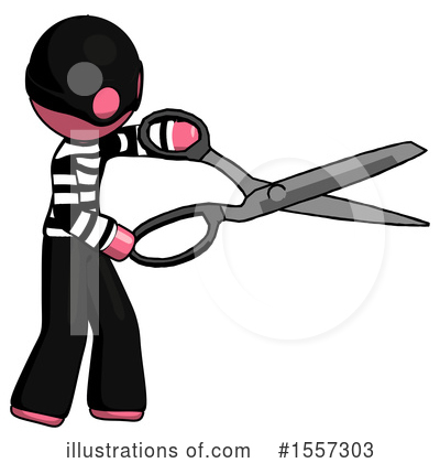 Royalty-Free (RF) Pink Design Mascot Clipart Illustration by Leo Blanchette - Stock Sample #1557303