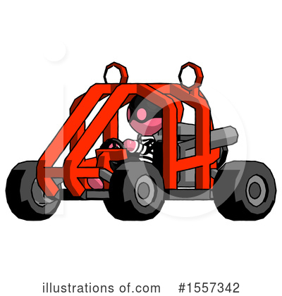 Royalty-Free (RF) Pink Design Mascot Clipart Illustration by Leo Blanchette - Stock Sample #1557342