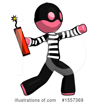 Royalty-Free (RF) Pink Design Mascot Clipart Illustration by Leo Blanchette - Stock Sample #1557369
