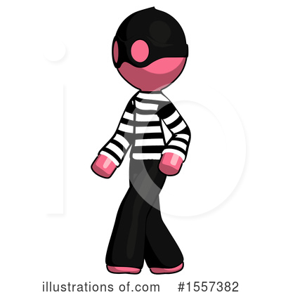 Royalty-Free (RF) Pink Design Mascot Clipart Illustration by Leo Blanchette - Stock Sample #1557382