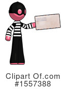 Pink Design Mascot Clipart #1557388 by Leo Blanchette