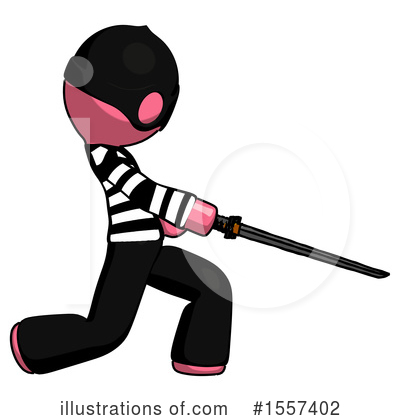 Royalty-Free (RF) Pink Design Mascot Clipart Illustration by Leo Blanchette - Stock Sample #1557402
