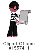 Pink Design Mascot Clipart #1557411 by Leo Blanchette