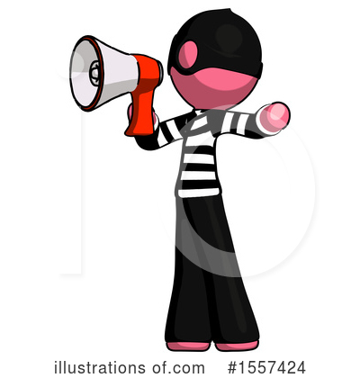 Royalty-Free (RF) Pink Design Mascot Clipart Illustration by Leo Blanchette - Stock Sample #1557424