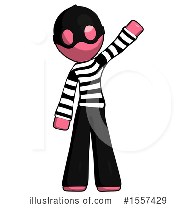 Royalty-Free (RF) Pink Design Mascot Clipart Illustration by Leo Blanchette - Stock Sample #1557429
