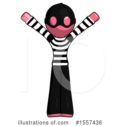 Royalty-Free (RF) Pink Design Mascot Clipart Illustration by Leo Blanchette - Stock Sample #1557436