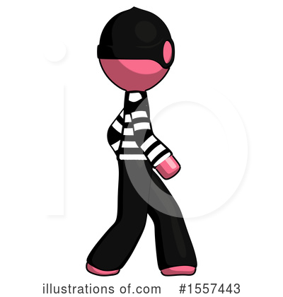 Royalty-Free (RF) Pink Design Mascot Clipart Illustration by Leo Blanchette - Stock Sample #1557443