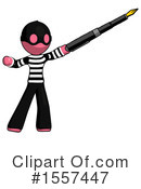 Pink Design Mascot Clipart #1557447 by Leo Blanchette