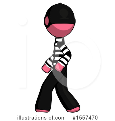 Royalty-Free (RF) Pink Design Mascot Clipart Illustration by Leo Blanchette - Stock Sample #1557470
