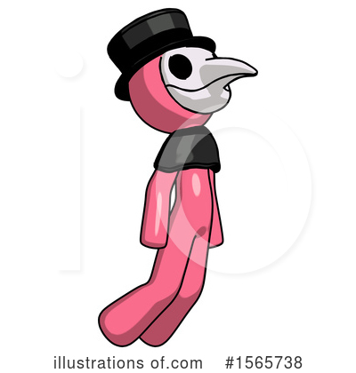 Royalty-Free (RF) Pink Design Mascot Clipart Illustration by Leo Blanchette - Stock Sample #1565738