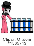 Pink Design Mascot Clipart #1565743 by Leo Blanchette