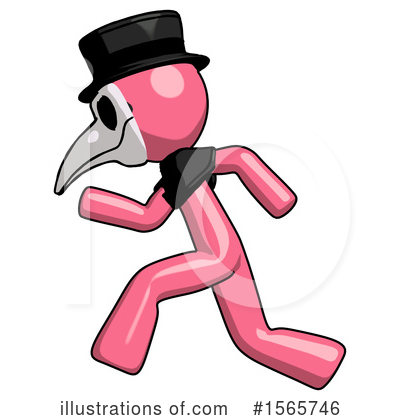 Royalty-Free (RF) Pink Design Mascot Clipart Illustration by Leo Blanchette - Stock Sample #1565746