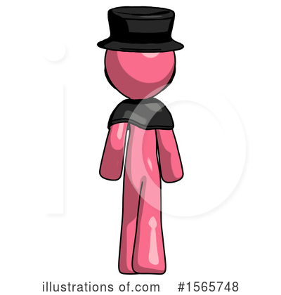 Royalty-Free (RF) Pink Design Mascot Clipart Illustration by Leo Blanchette - Stock Sample #1565748