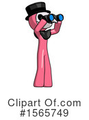 Pink Design Mascot Clipart #1565749 by Leo Blanchette