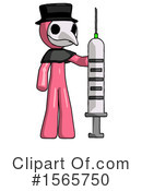 Pink Design Mascot Clipart #1565750 by Leo Blanchette