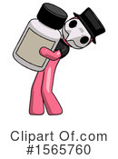 Pink Design Mascot Clipart #1565760 by Leo Blanchette