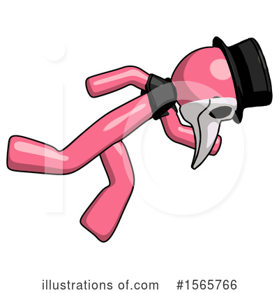Royalty-Free (RF) Pink Design Mascot Clipart Illustration by Leo Blanchette - Stock Sample #1565766