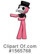 Pink Design Mascot Clipart #1565768 by Leo Blanchette