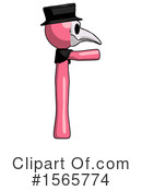 Pink Design Mascot Clipart #1565774 by Leo Blanchette