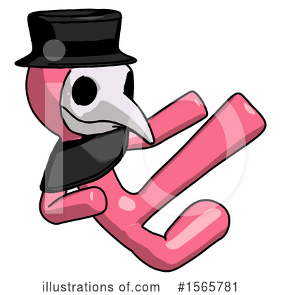 Royalty-Free (RF) Pink Design Mascot Clipart Illustration by Leo Blanchette - Stock Sample #1565781