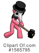 Pink Design Mascot Clipart #1565795 by Leo Blanchette
