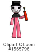 Pink Design Mascot Clipart #1565796 by Leo Blanchette