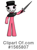 Pink Design Mascot Clipart #1565807 by Leo Blanchette