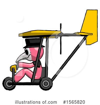 Royalty-Free (RF) Pink Design Mascot Clipart Illustration by Leo Blanchette - Stock Sample #1565820
