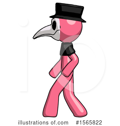 Royalty-Free (RF) Pink Design Mascot Clipart Illustration by Leo Blanchette - Stock Sample #1565822