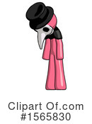 Pink Design Mascot Clipart #1565830 by Leo Blanchette