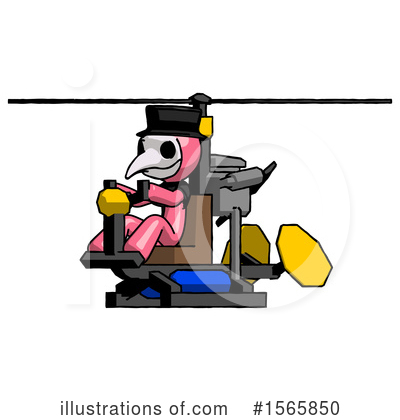 Royalty-Free (RF) Pink Design Mascot Clipart Illustration by Leo Blanchette - Stock Sample #1565850
