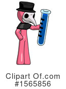 Pink Design Mascot Clipart #1565856 by Leo Blanchette