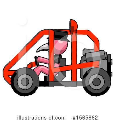 Royalty-Free (RF) Pink Design Mascot Clipart Illustration by Leo Blanchette - Stock Sample #1565862