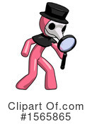 Pink Design Mascot Clipart #1565865 by Leo Blanchette