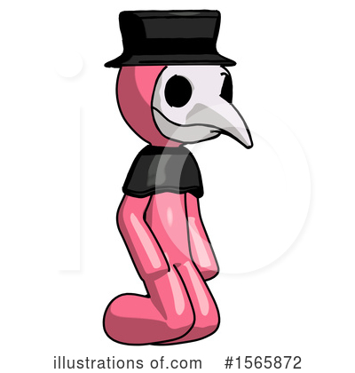 Royalty-Free (RF) Pink Design Mascot Clipart Illustration by Leo Blanchette - Stock Sample #1565872