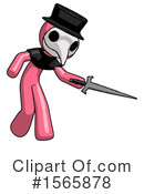 Pink Design Mascot Clipart #1565878 by Leo Blanchette