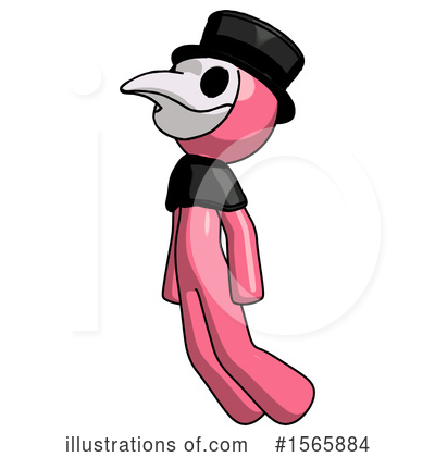 Royalty-Free (RF) Pink Design Mascot Clipart Illustration by Leo Blanchette - Stock Sample #1565884