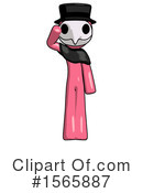 Pink Design Mascot Clipart #1565887 by Leo Blanchette