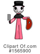 Pink Design Mascot Clipart #1565900 by Leo Blanchette