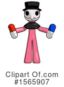 Pink Design Mascot Clipart #1565907 by Leo Blanchette