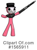 Pink Design Mascot Clipart #1565911 by Leo Blanchette