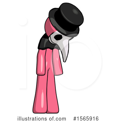 Royalty-Free (RF) Pink Design Mascot Clipart Illustration by Leo Blanchette - Stock Sample #1565916